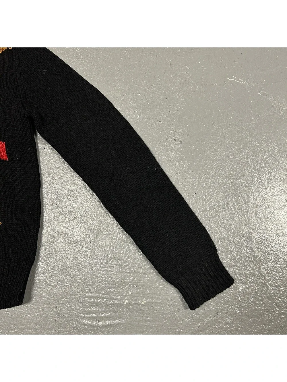 AUTHENTIC Marni Carhartt WIP Wool Logo Knit Intarsia Sweater Pullover Size M/48